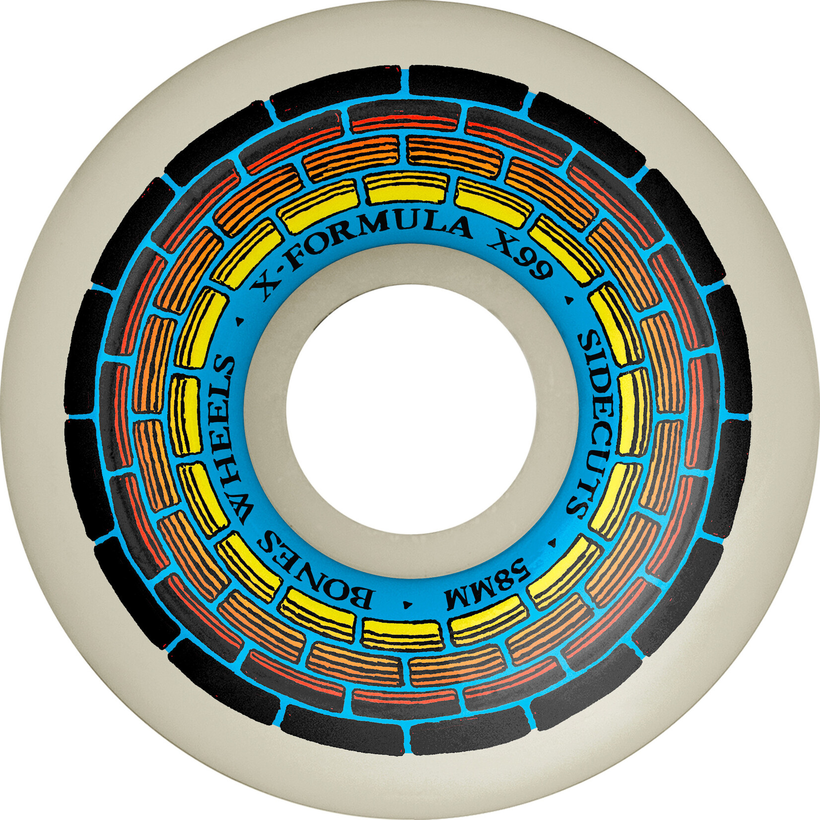Bones Bones - X-Formula Wishing Well V5 Sidecut Wheels - 58mm 99a