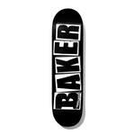 Baker Baker - Brand Logo Black/White Deck - 8.25" x 31.875" x 14.25"