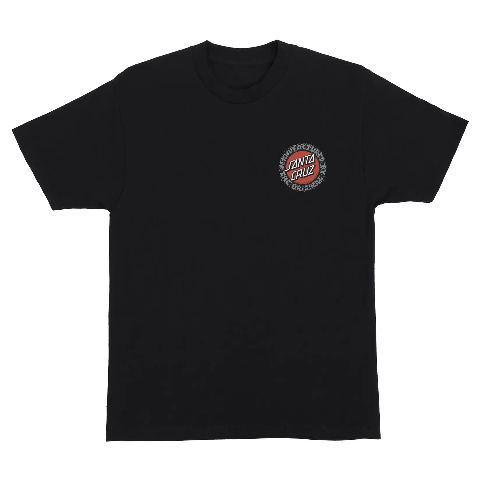 Santa Cruz Skateboards Santa Cruz - Splatter MFG Dot T-Shirt - Black -