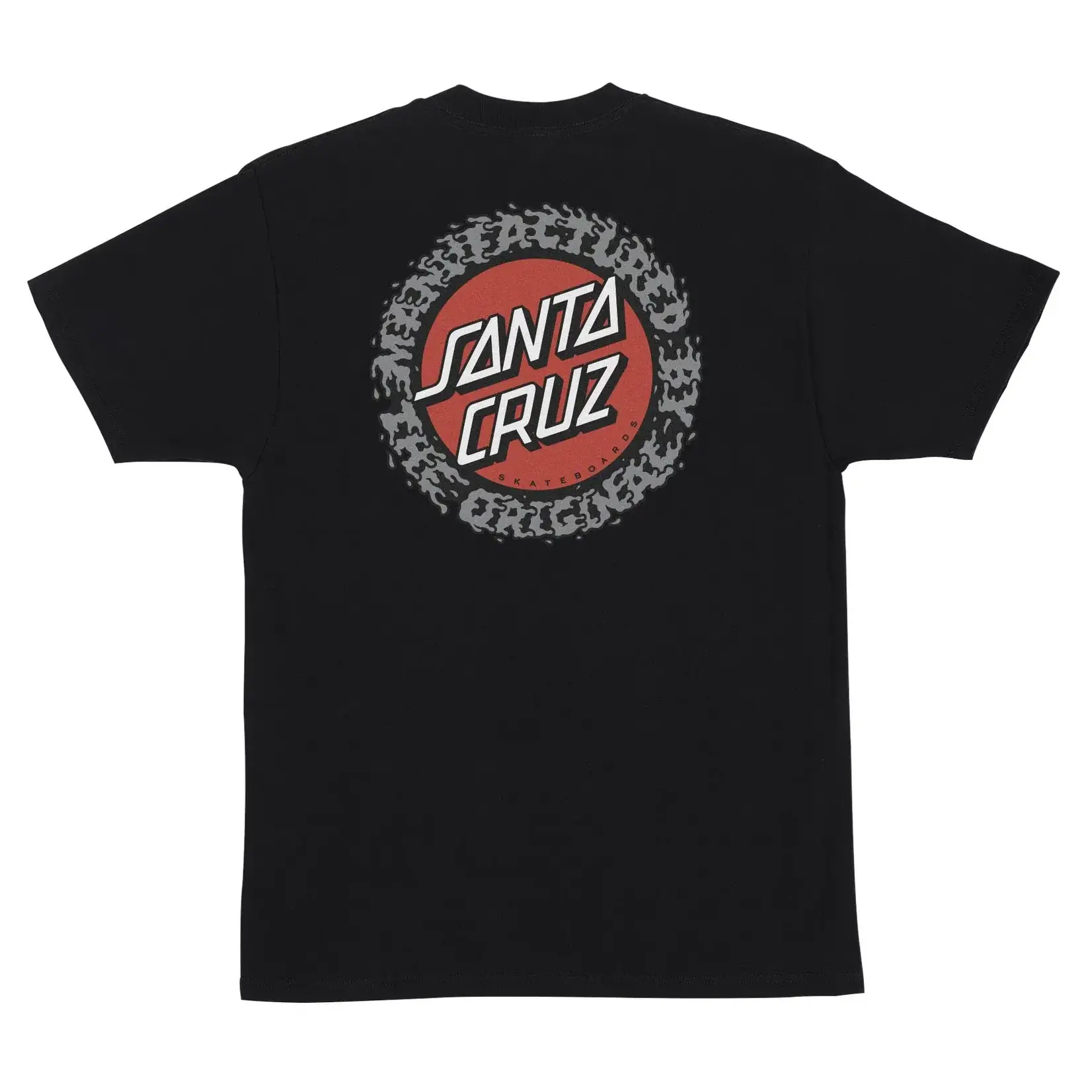 Santa Cruz Skateboards Santa Cruz - Splatter MFG Dot T-Shirt - Black -