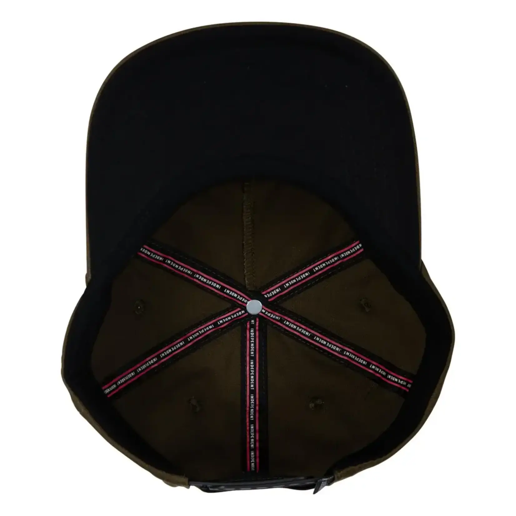 Independent Independent - Bar Logo Snapback Hat - Dark Chocolate