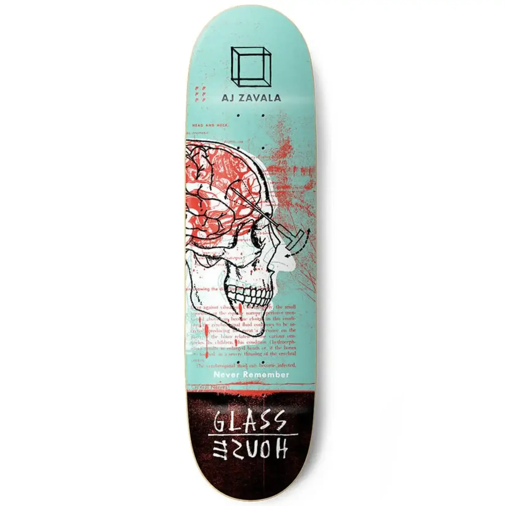 Glass House Glass House - AJ Zavala Lobotomy Deck - 8.25" x 31.75" x 14.5"