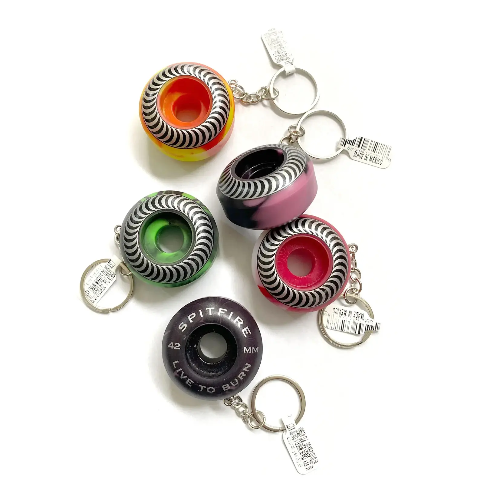 SPITFIRE KEY CHAIN WHEELS ② キーホルダー SPITFIRE KEY CHAIN WHEELS 白赤 キーホルダー - メルカリ