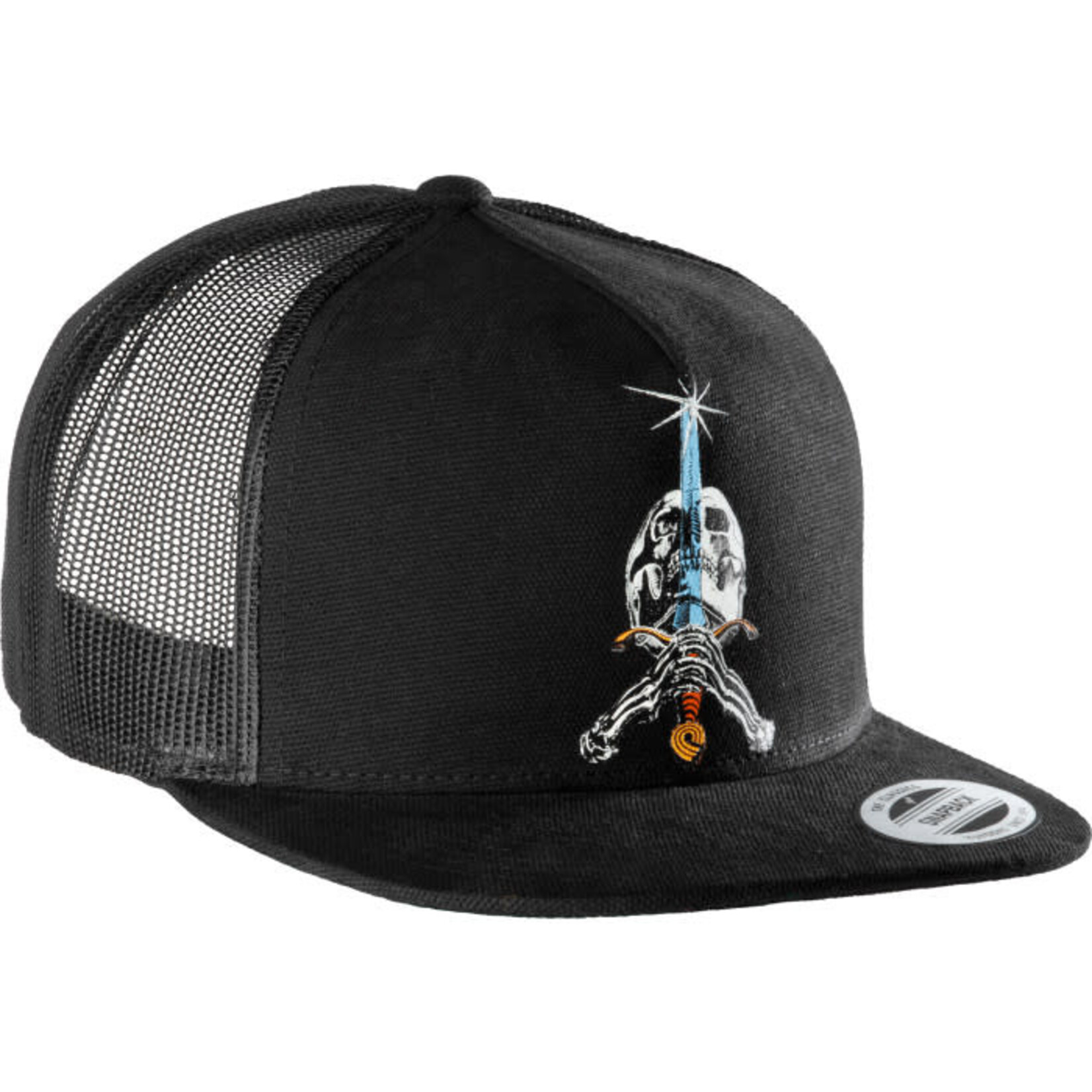 Powell Peralta Powell Peralta - Trucker Skull and Sword Hat - Black