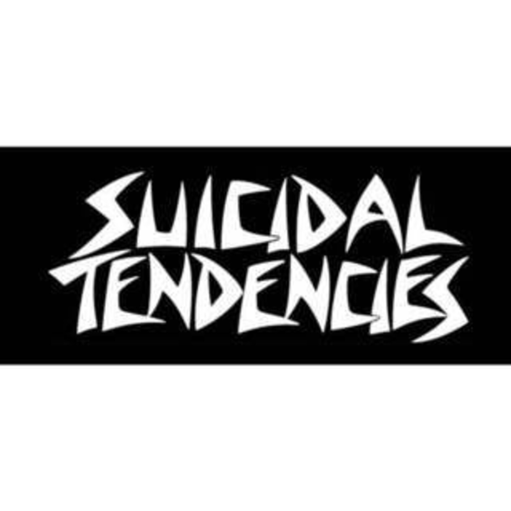 Suicidal Skates Suicidal Tendencies Logo Sticker - Black - 6.5" x 3"