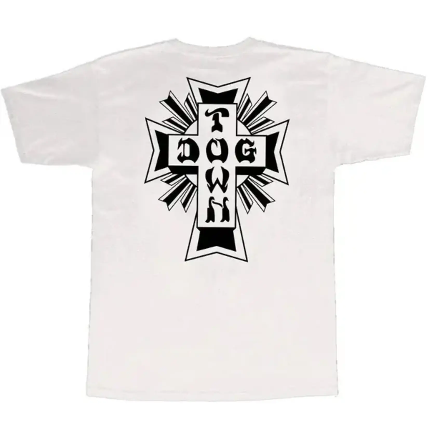 Dogtown Dogtown Cross Logo T-Shirt  - White