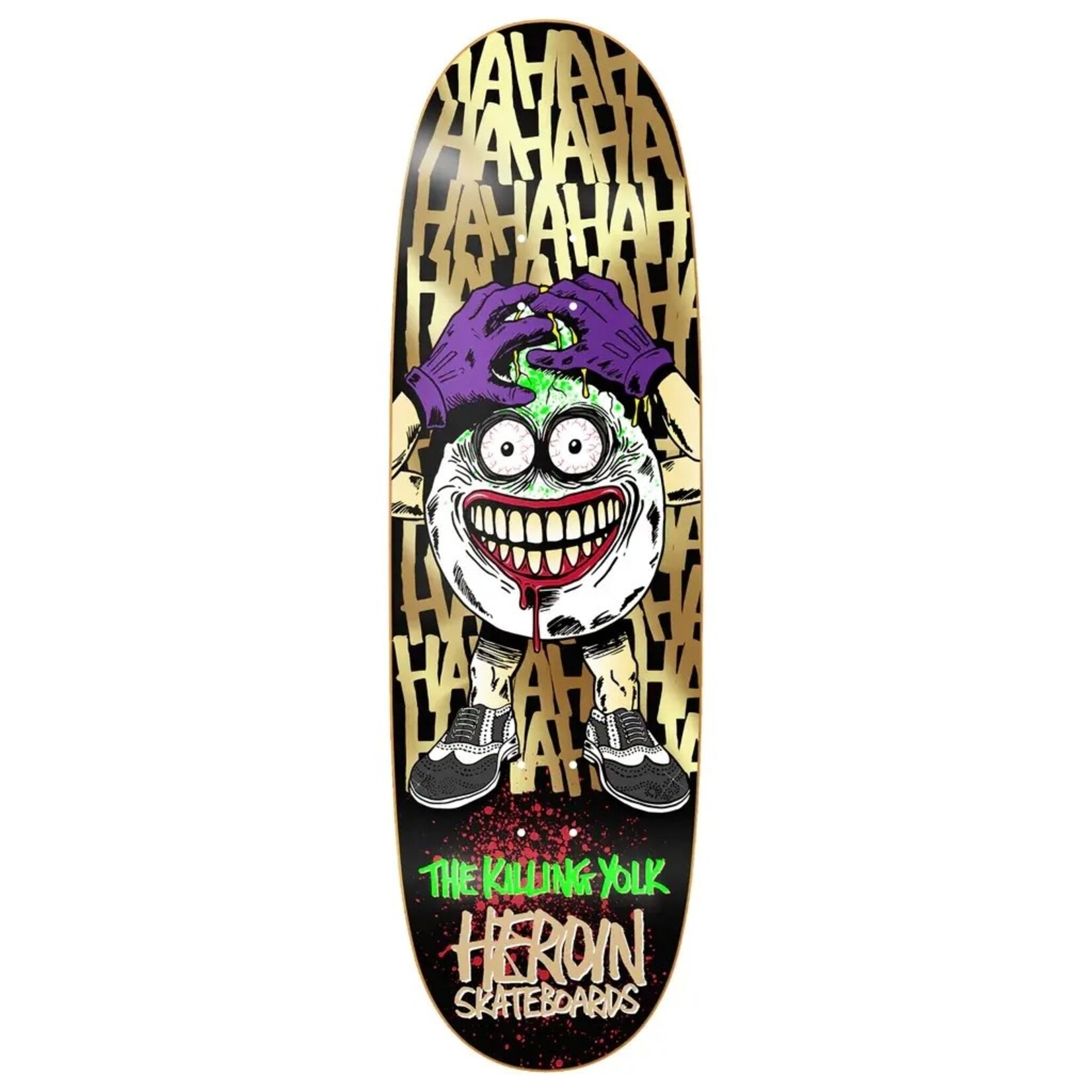 Heroin Heroin - Killing Yolk Symmetrical Egg Deck - 9.25" x 32" x 14.25"