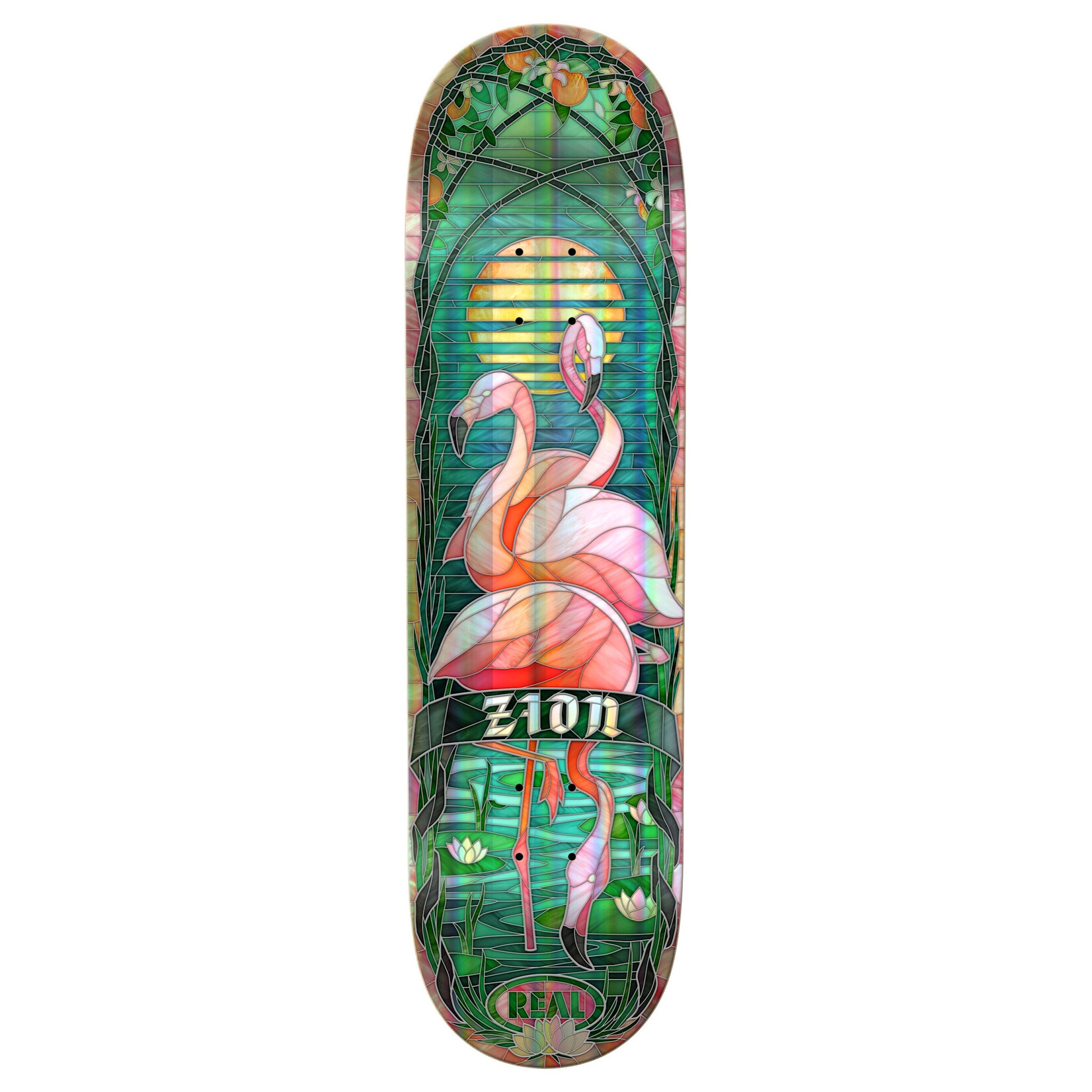 Real Skateboards Real - Zion Holographic Cathedral Easy Rider Deck - 8.38" x 32.25" x 14.375"