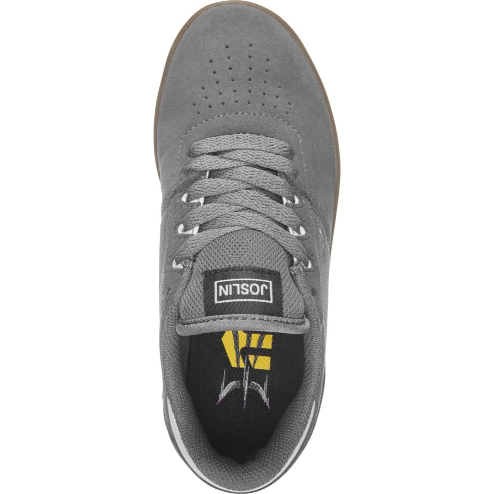 Etnies Etnies Kids Joslin Skate Shoes- Grey/Gum