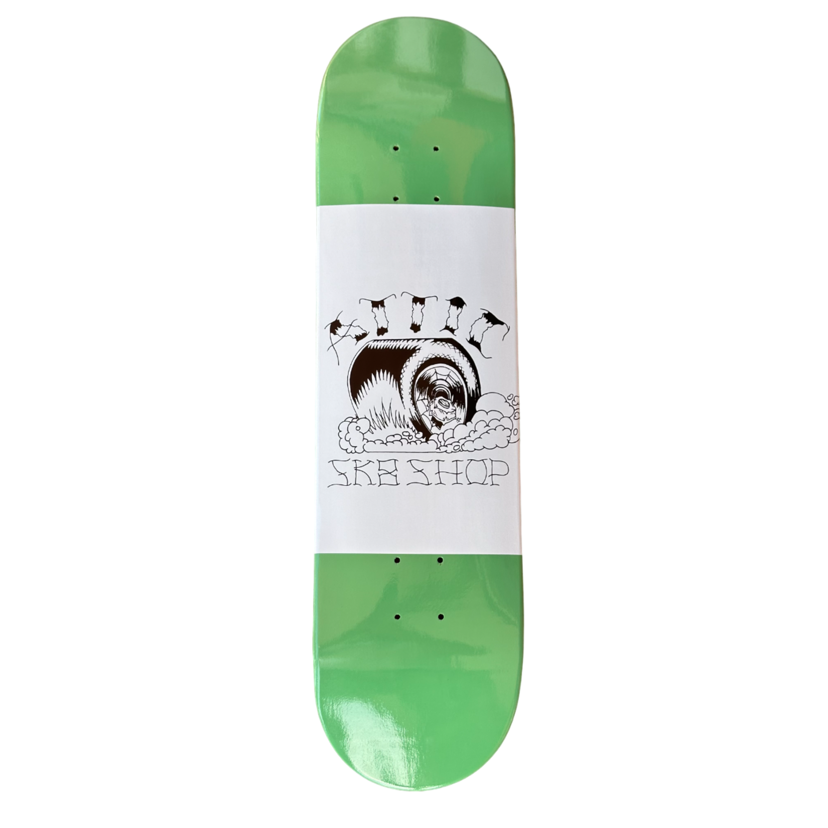 ATTIC Attic - Smoked Out Deck - 8.0" x 31.3" x 14.2" - Green Dip