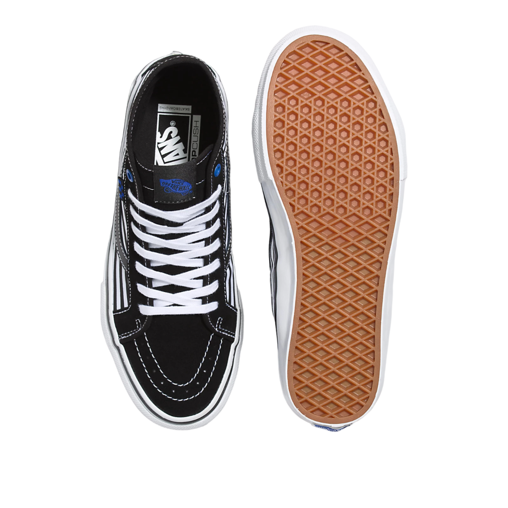 Vans Vans Breana Geering Skate Sk8-Hi Decon Skate Shoes - Black/White