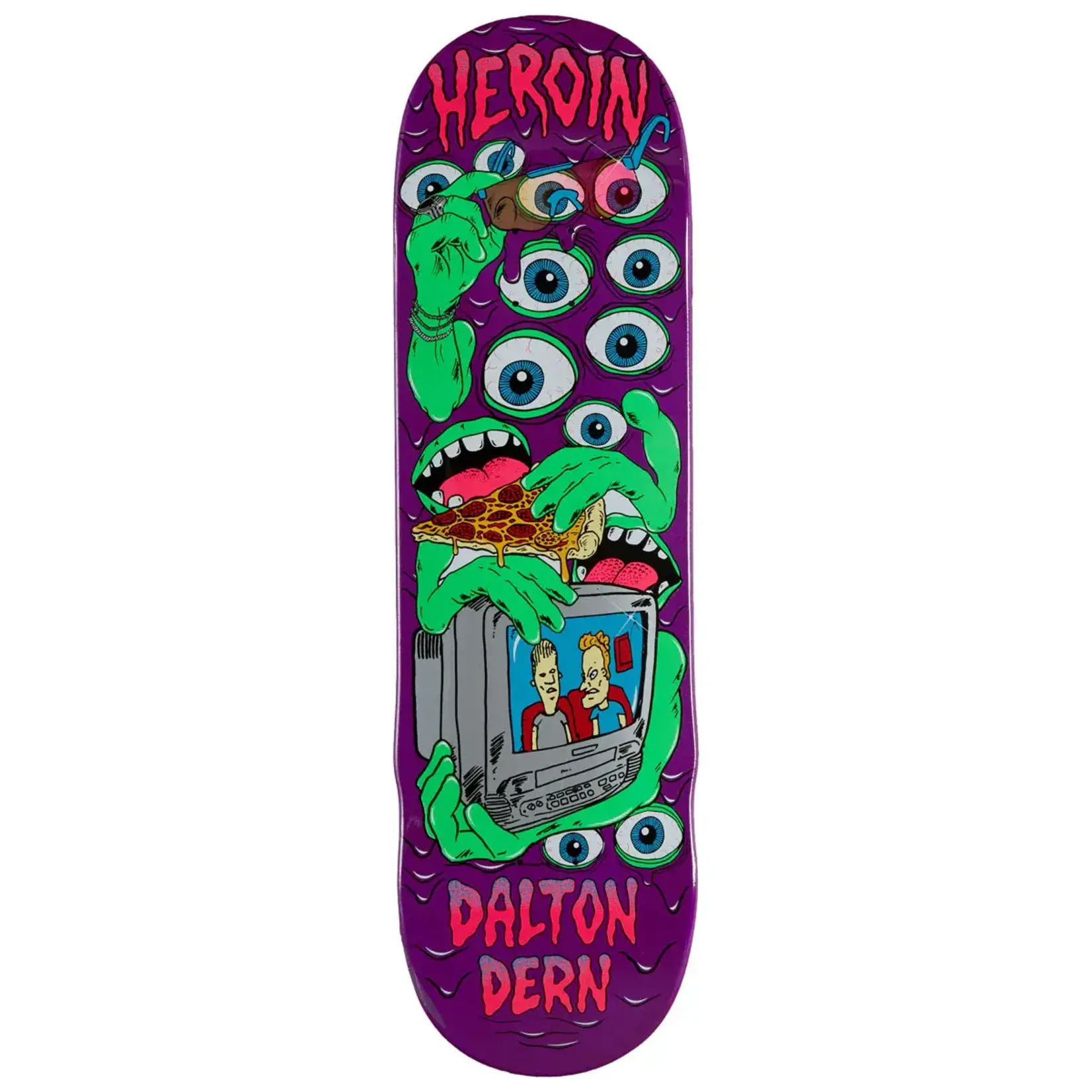 Heroin Heroin - Dalton Dern Mutate Or Die Deck - 8.75" x 32.1" x 14.25"