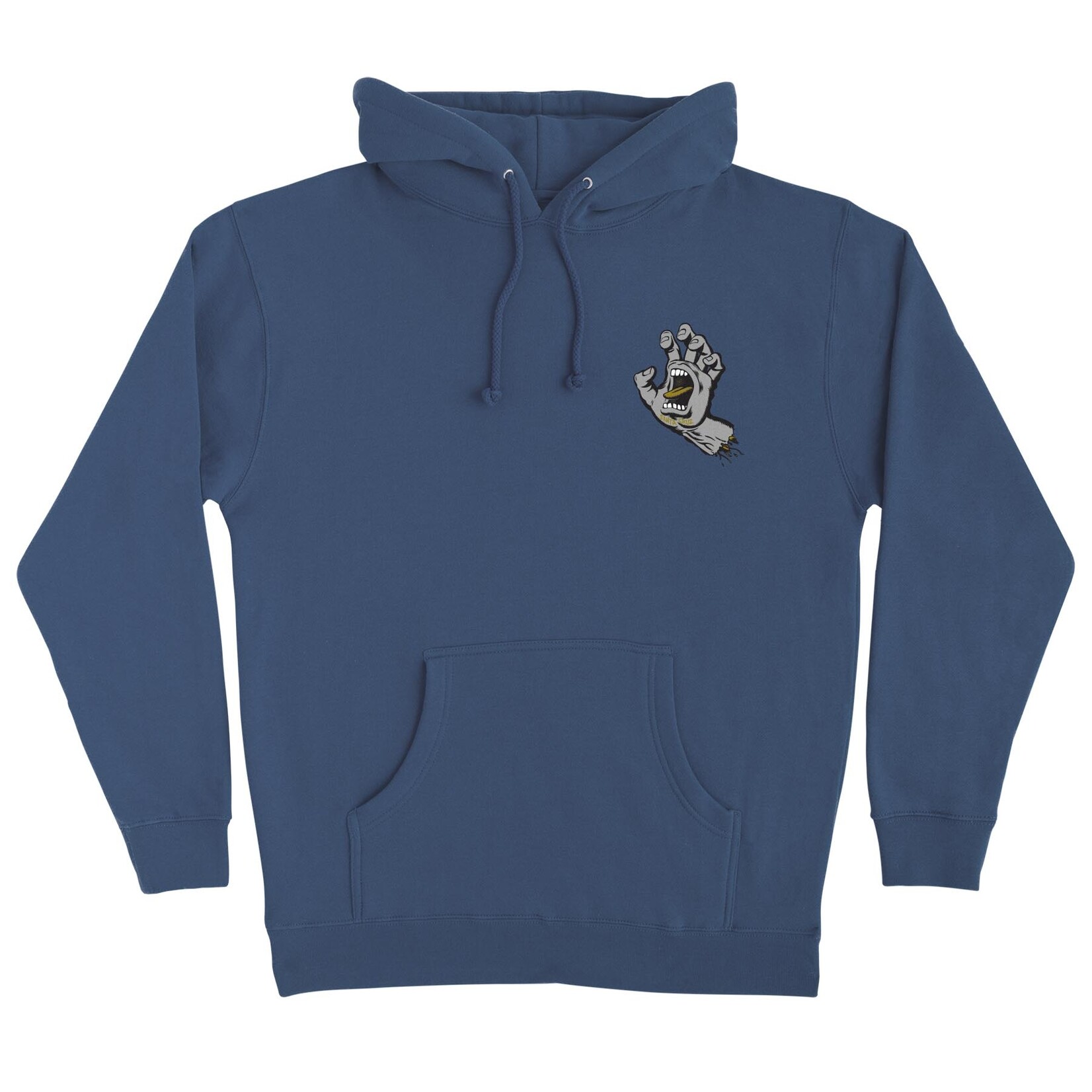 Santa Cruz Screaming Hand P/O Hoodie - Storm Blue/Grey/Gold