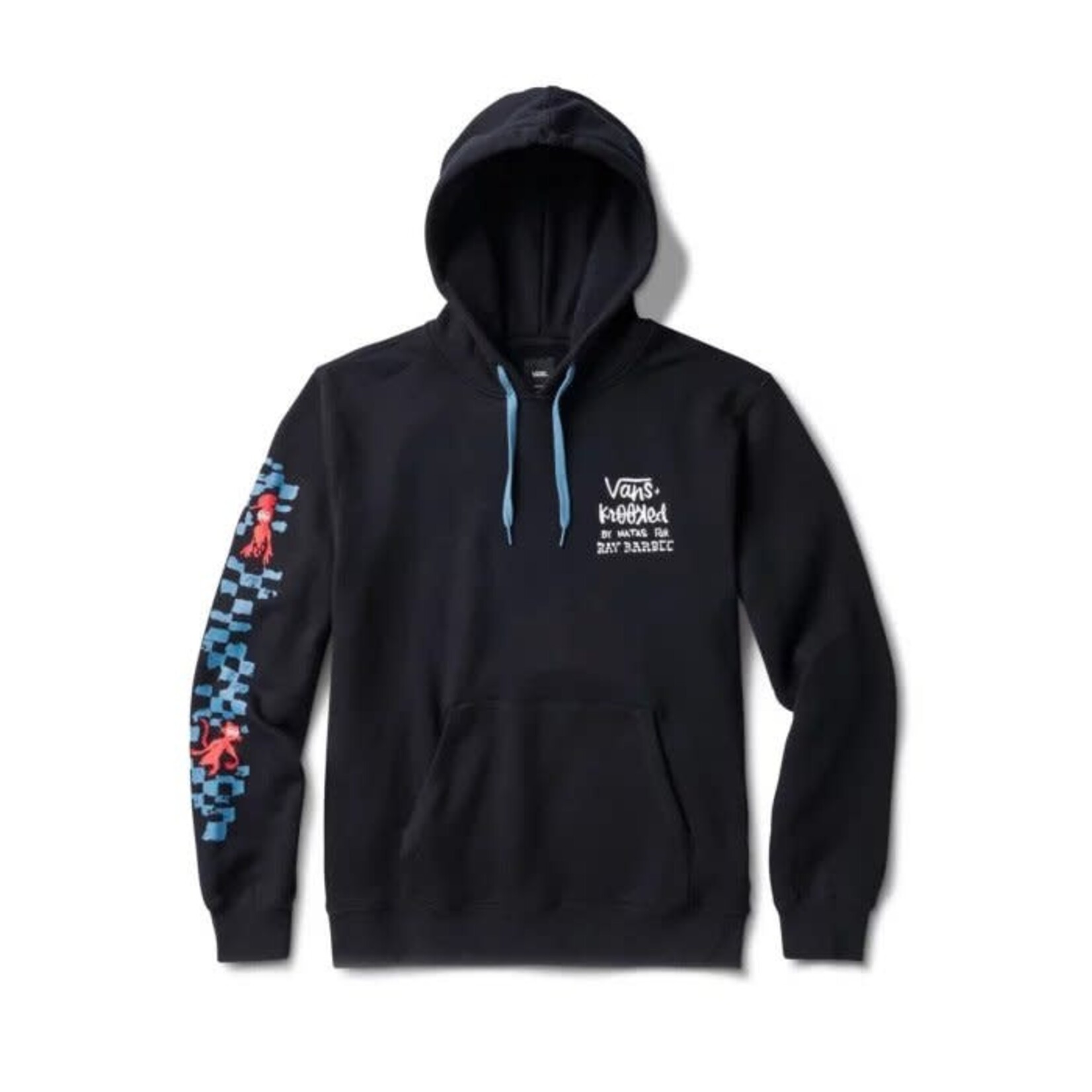 Vans Vans Krooked Pullover By Natas For Ray Barbee - Black