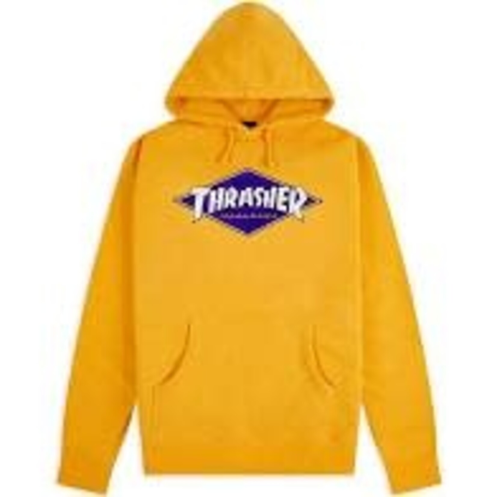 Thrasher Thrasher Diamond Logo Hoodie - Gold -