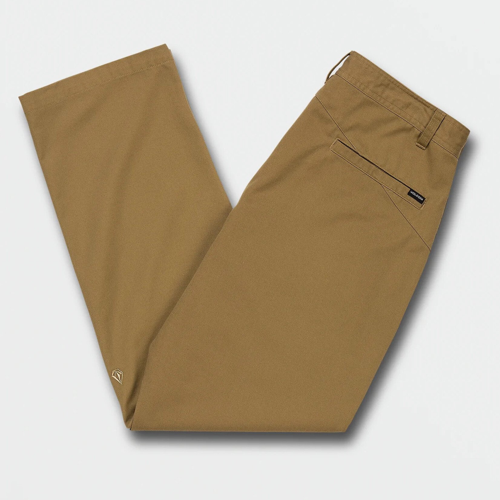 Volcom Volcom Frickin Skate Chino Pant - Dark Khaki-