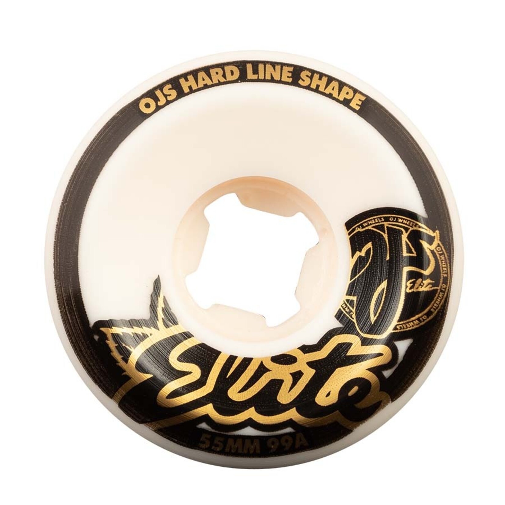 OJ Wheels OJ - Elite Hardline Wheels - 55mm 99a - (Set of 4)