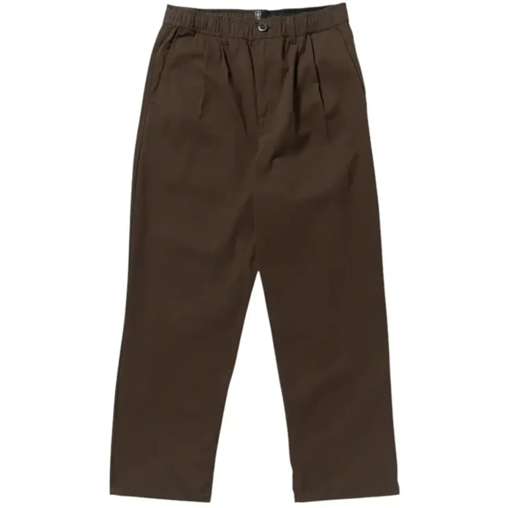 Volcom Volcom - Chillow Pleat Elastic Waist Pant - Cacao -