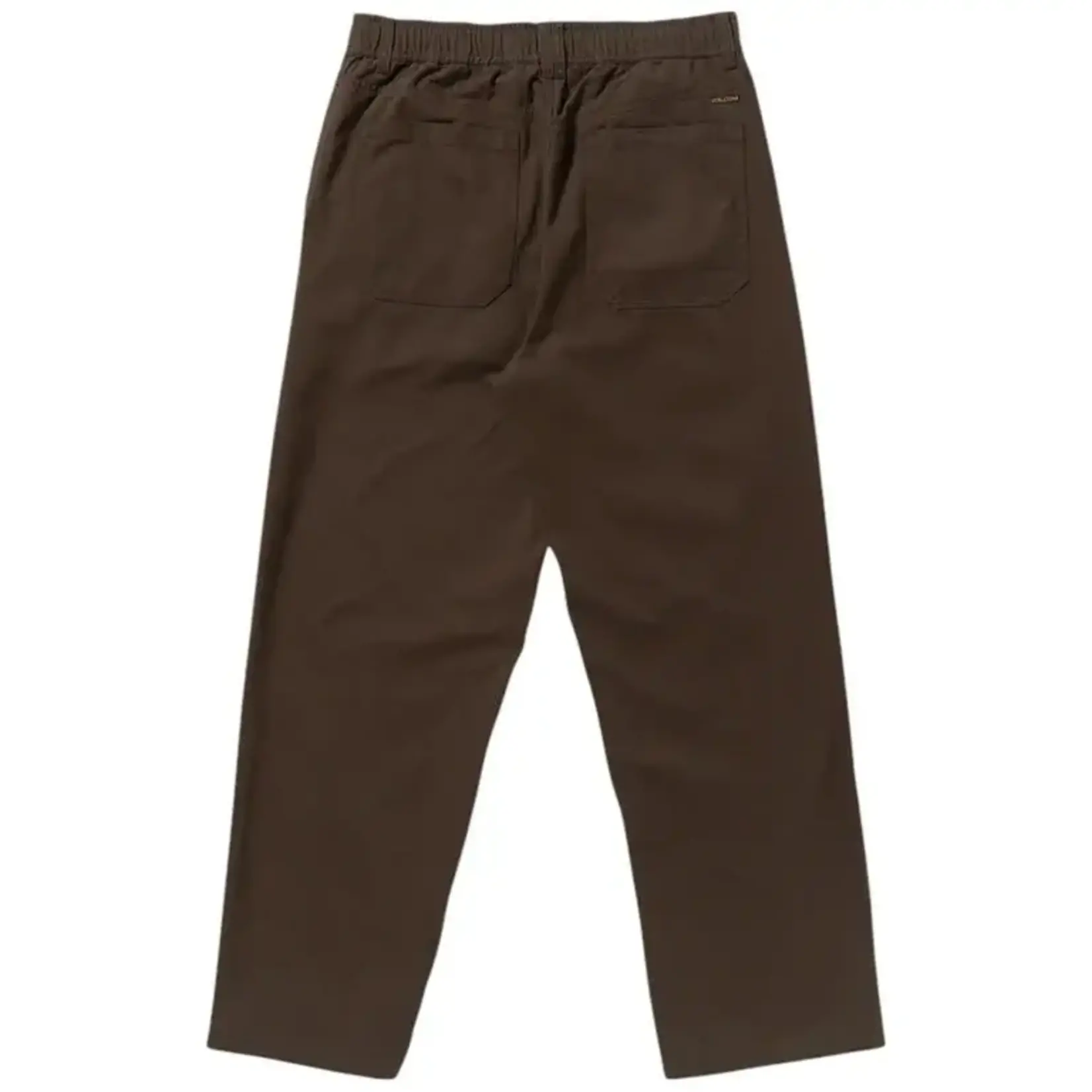Volcom Volcom - Chillow Pleat Elastic Waist Pant - Cacao -