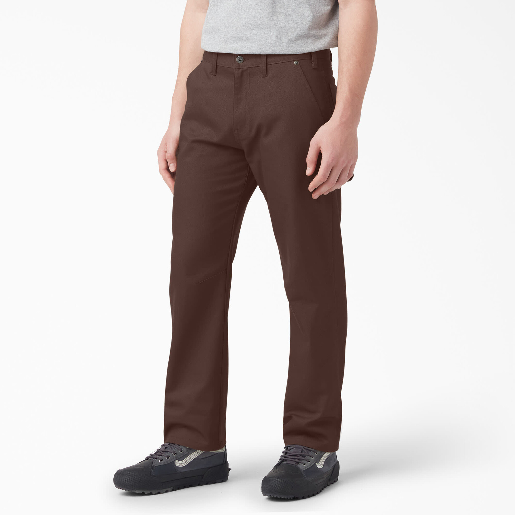 Dickies Dickies - Flex Duck Carpenter Pants - Chocolate Brown -