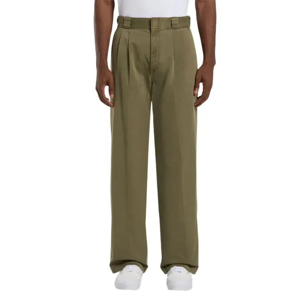 Dickies - Unionville Pleated Work Pants - Military Green - - Attic