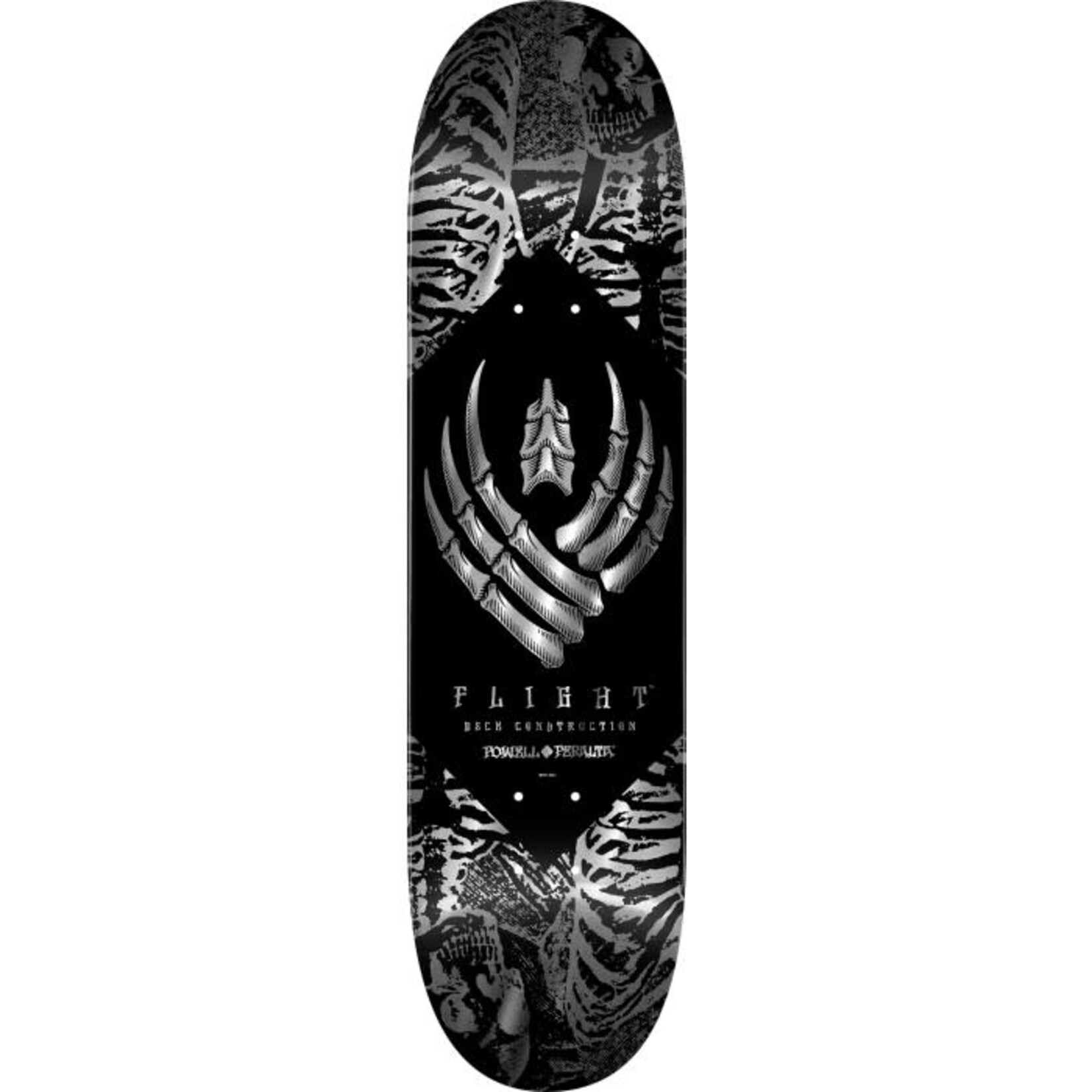 Powell Peralta Powell Peralta - Skeleton Silver Foil FLIGHT Deck - 8.25" x 31.95" x 14.25"