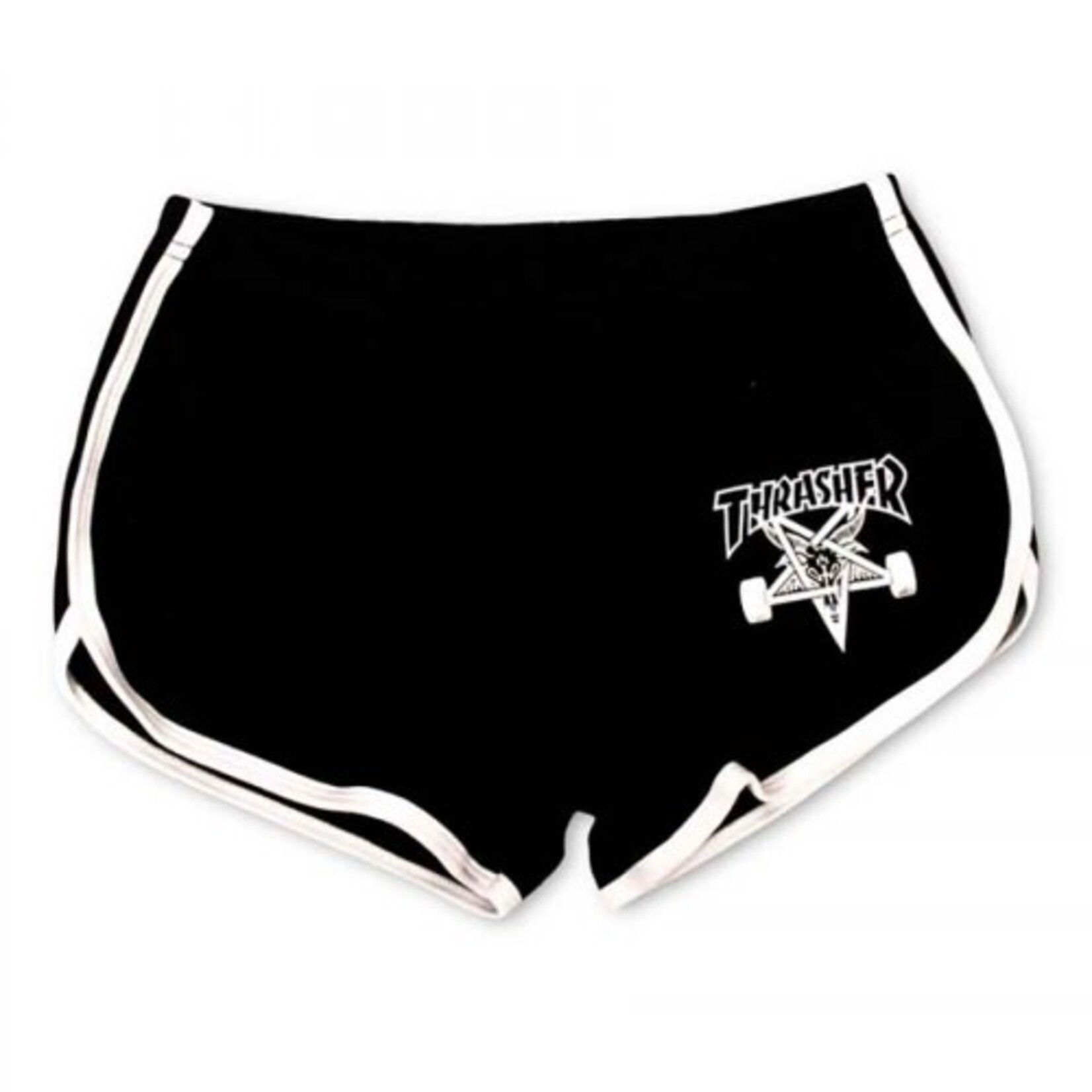 Thrasher Thrasher Skategoat Girls Night Shorts - Black/White