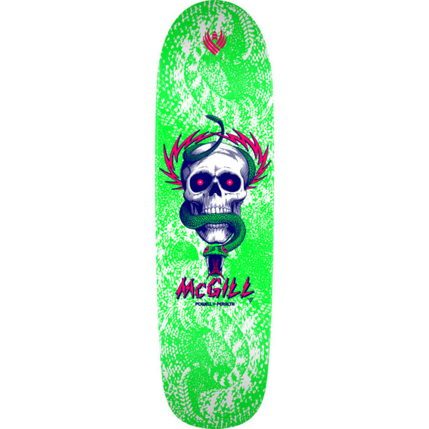 Powell Peralta Powell Peralta - Mike McGill Skull & Snake FLIGHT® Deck - Green/White - 8.97" x 32.45" x 15"