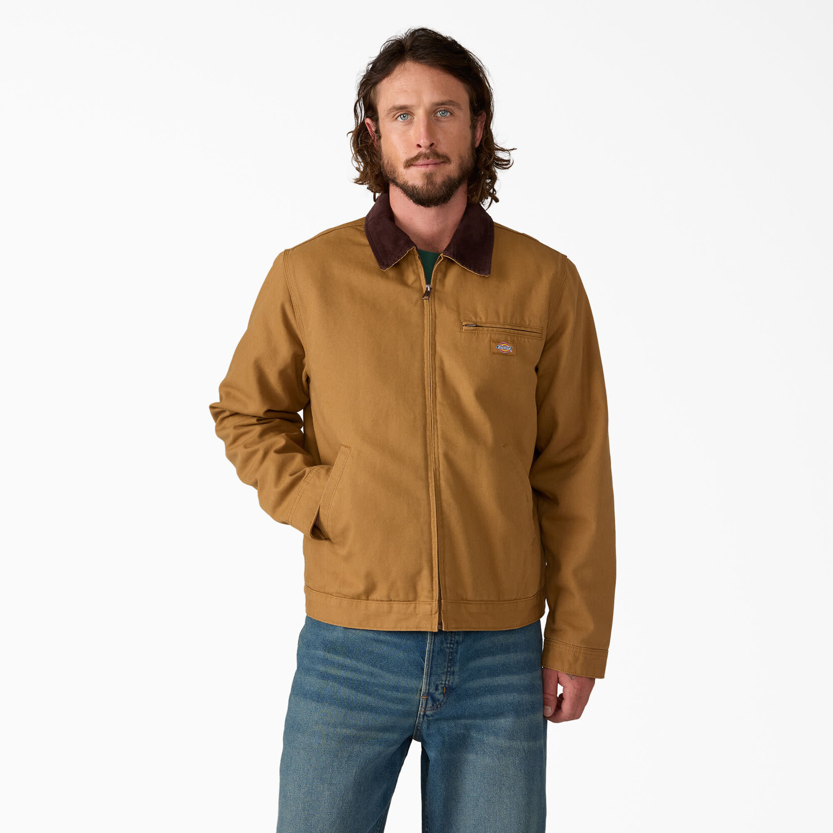 Dickies Dickies - Blanket Lined Duck Canvas Jacket - Brown Duck -