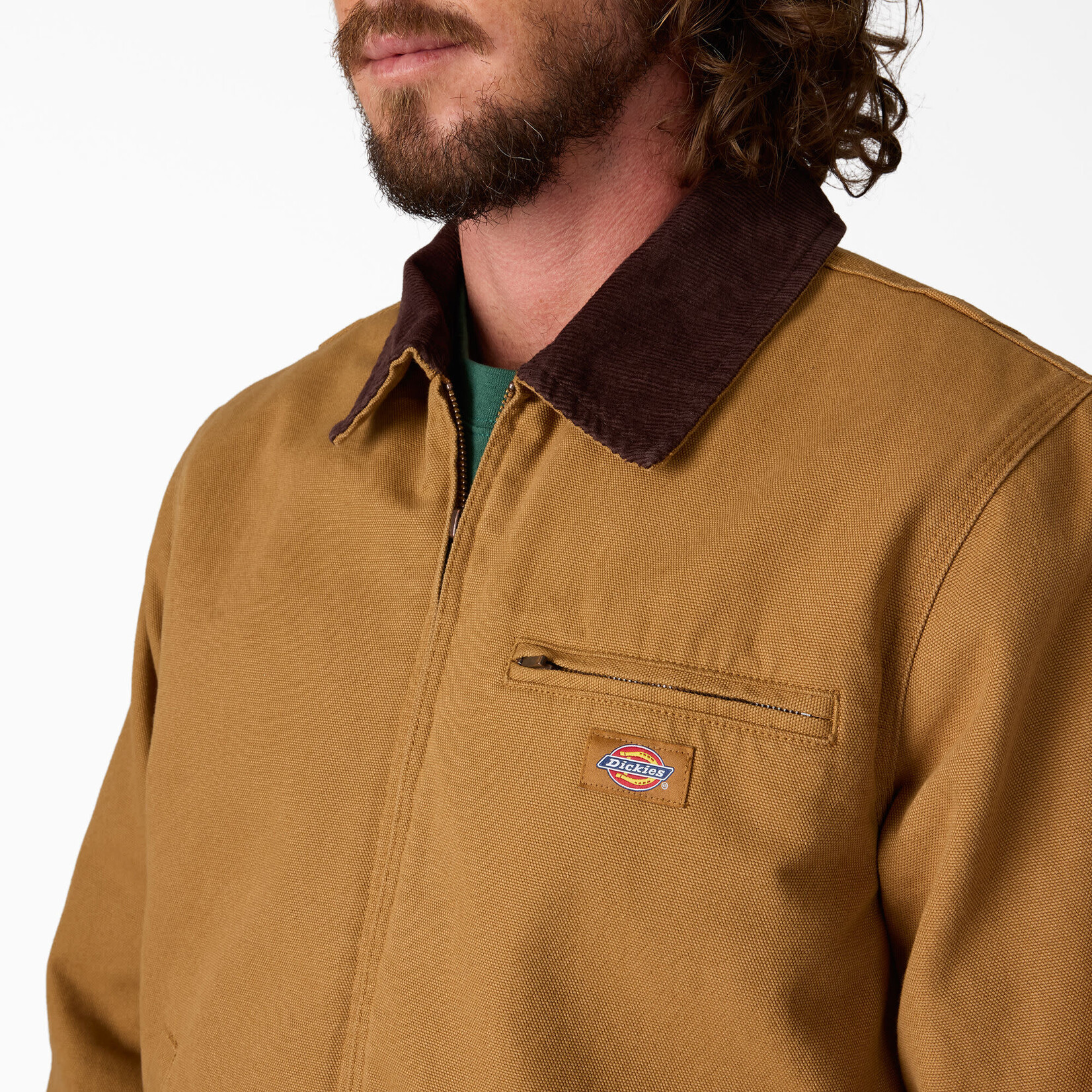 Dickies Dickies - Blanket Lined Duck Canvas Jacket - Brown Duck -