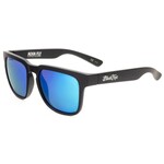 Black Flys Black Flys - Aqua Fly Floating Sunglass - Matte Black / Blue Mirror Polarized Lens