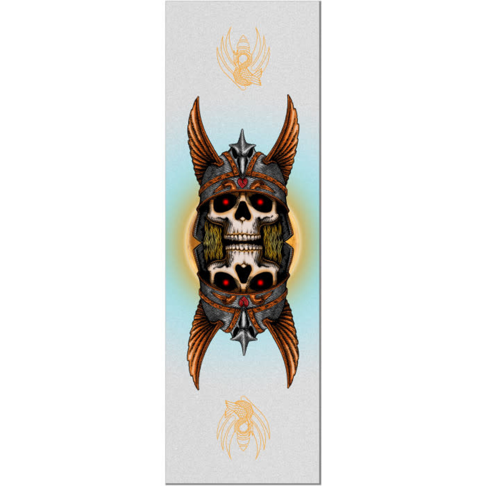 Powell Peralta Powell Peralta - Andy Anderson Skull Egg CLEAR Grip Tape Sheet - 10.5" x 33"