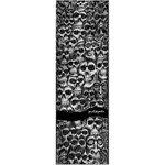 Powell Peralta Powell Peralta - Color Me Skullz CLEAR Grip Tape Sheet - 10.5 x 33