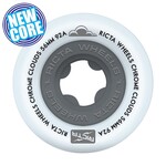 Ricta Ricta - Chrome Clouds Wheels - 56mm 92a - White / Metallic Gray