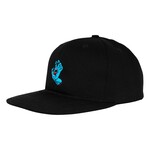 Santa Cruz Skateboards Santa Cruz - Screaming Hand Snapback Structured Hat - Black