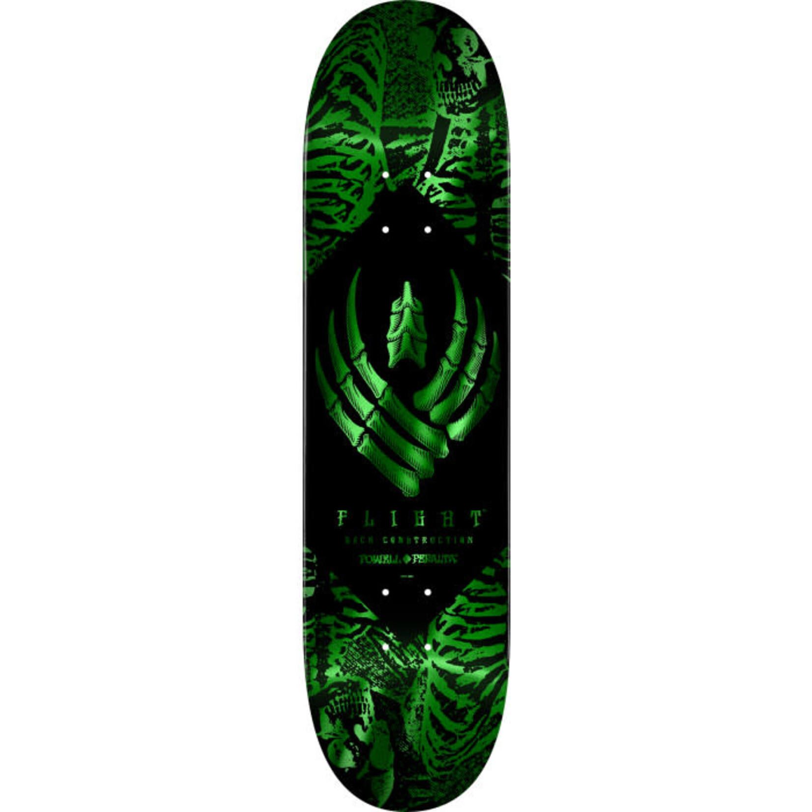 Powell Peralta Powell Peralta - Skeleton Green Foil FLIGHT Deck - 8.5" x 32.08" x 14.375"