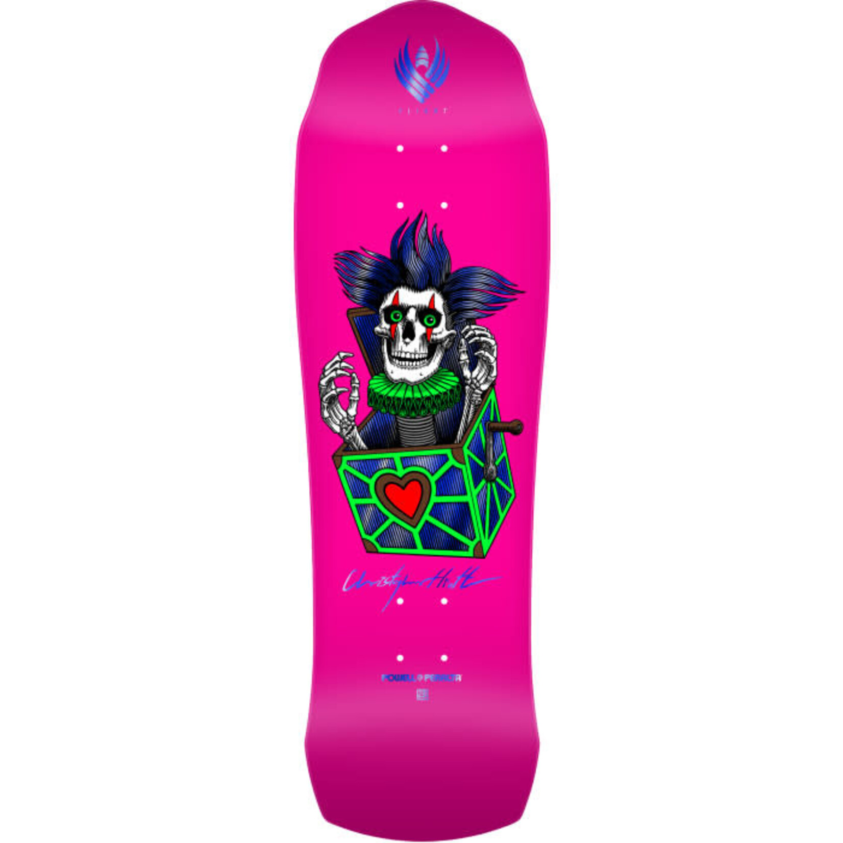 Powell Peralta Powell Peralta - Pro Chris Hiett Skull FLIGHT Deck - 9.5" x 31.13" x 14.63"