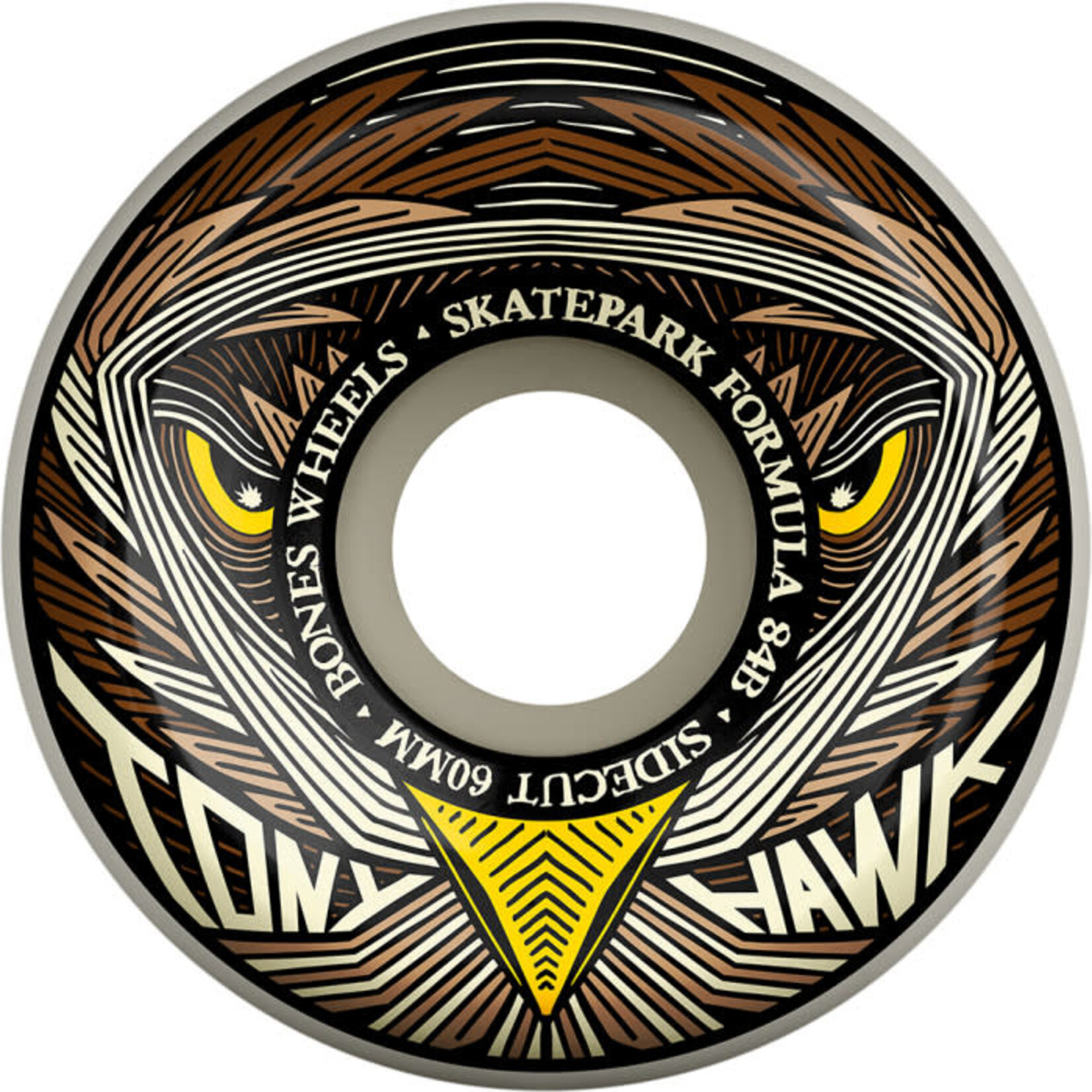 Bones Bones - SPF Sidecuts Wheels - Hawk Night Hawk - 60mm 84B - Set of 4