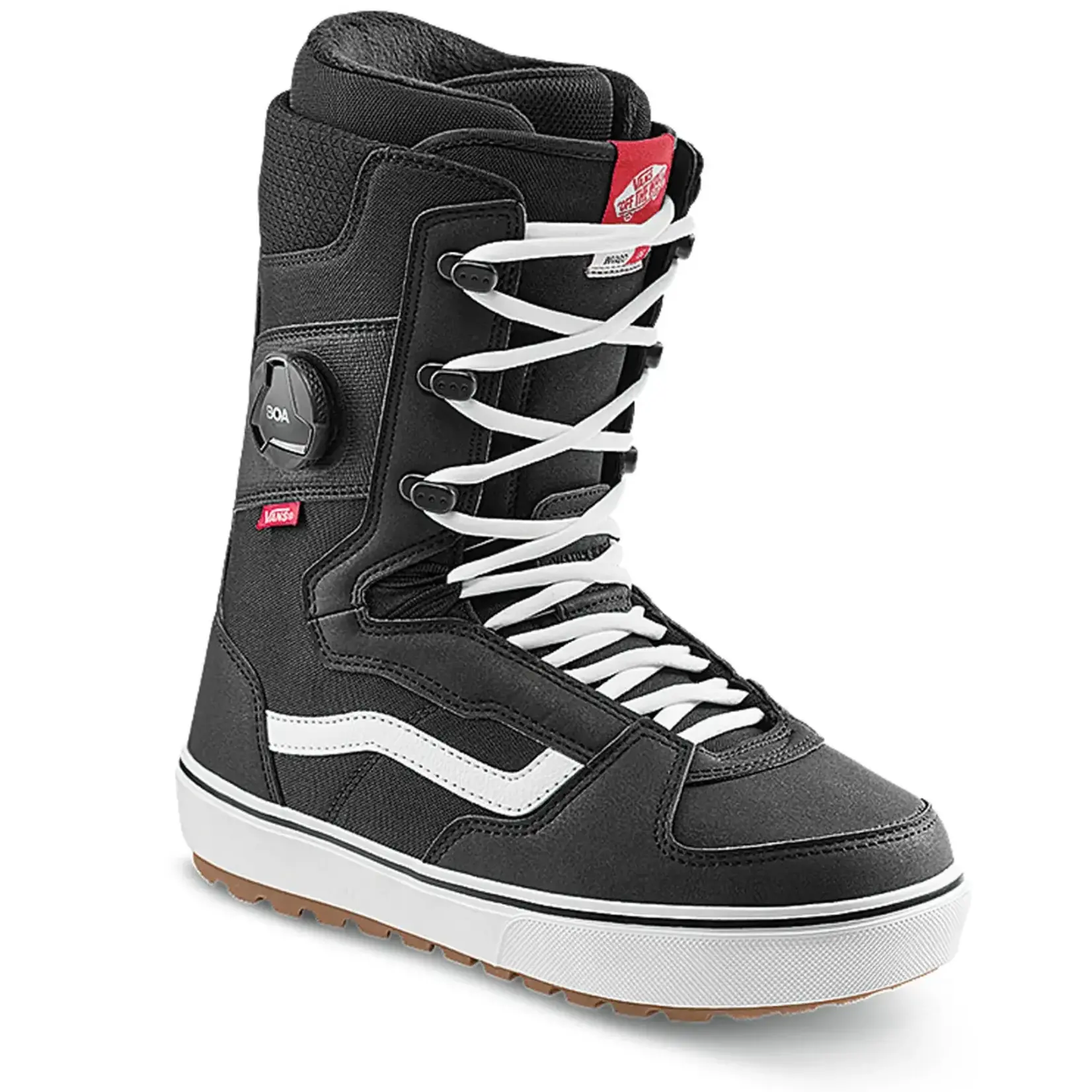 Vans Vans - Men's Invado OG Snowboard Boots - Black / White -
