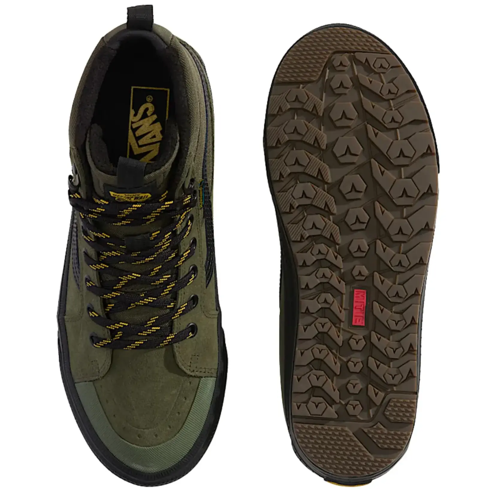 Vans Vans - MTE Sk8-Hi Waterproof Insulated Shoes - Green / Black -