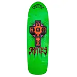 Dogtown Dogtown - Bigger Boy Neon Green Full Dip Deck - 9.523" x 32.366" x 15"