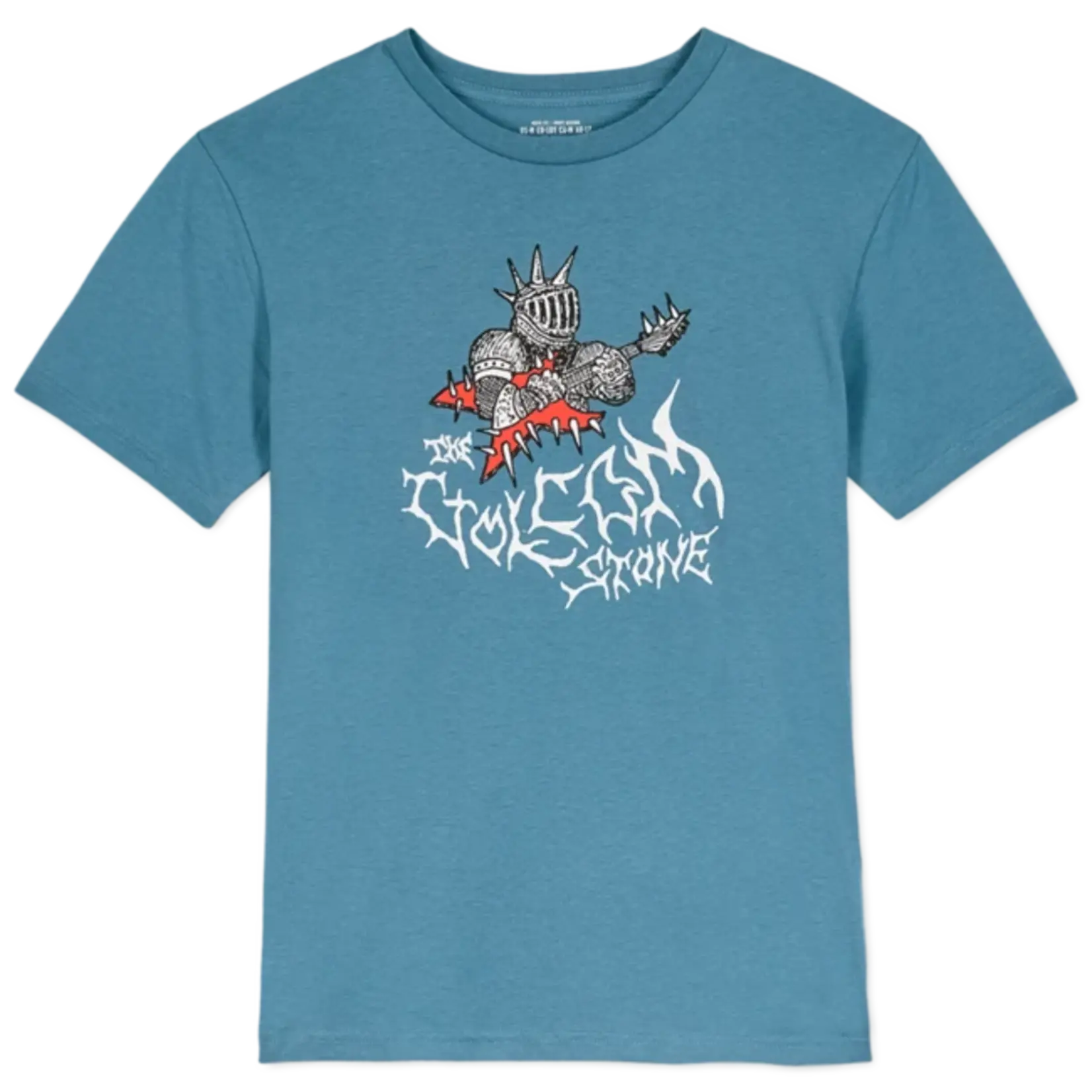 Volcom Volcom - Kids' Spikesnight Tee - Blue Wash -