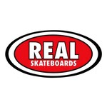 Real Skateboards Real Oval Classic Sticker - 7.5" - Oval