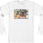Spitfire Krooked Fired Up Long Sleeve T-Shirt - White