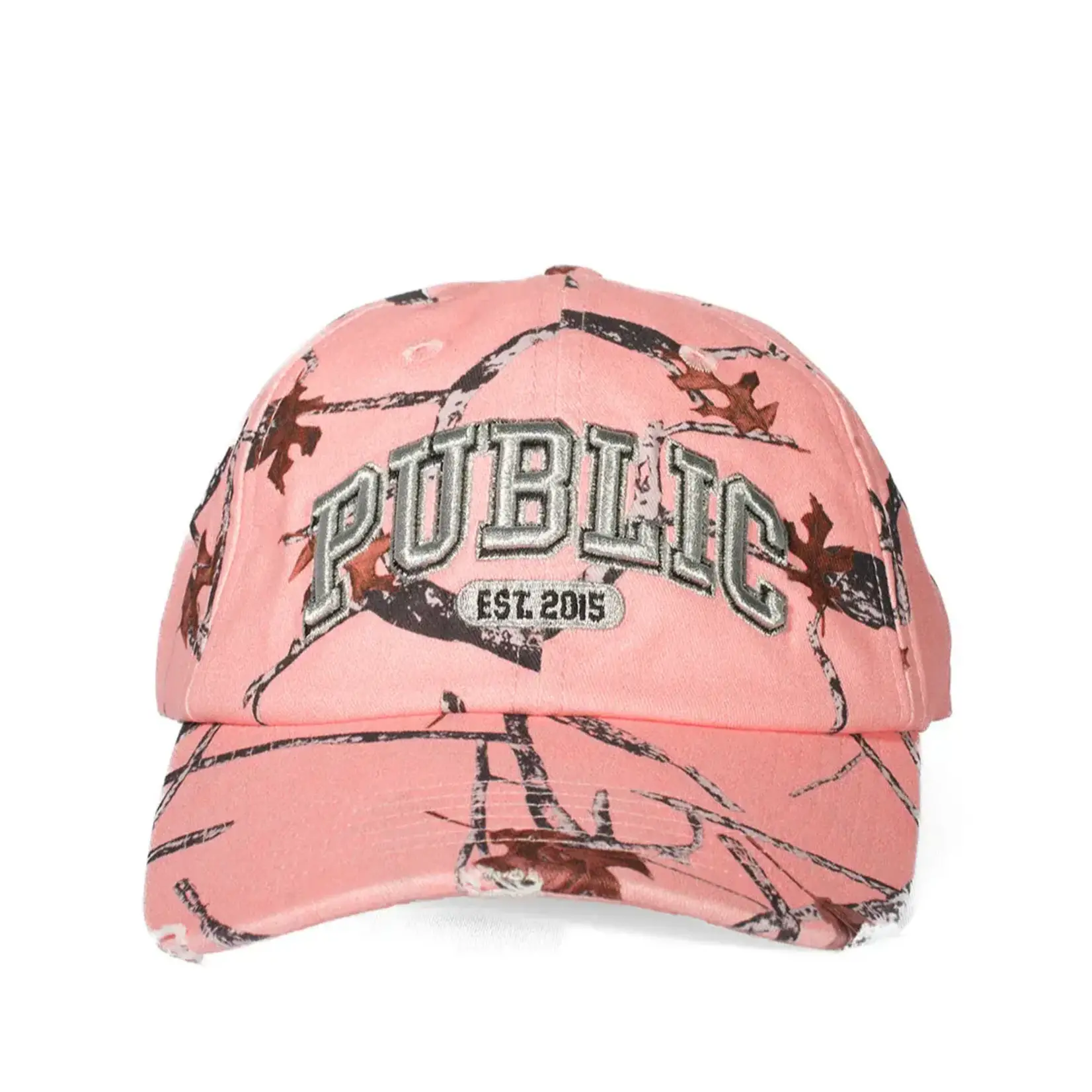 Public Public - Collegiate Cap - Pink Camo