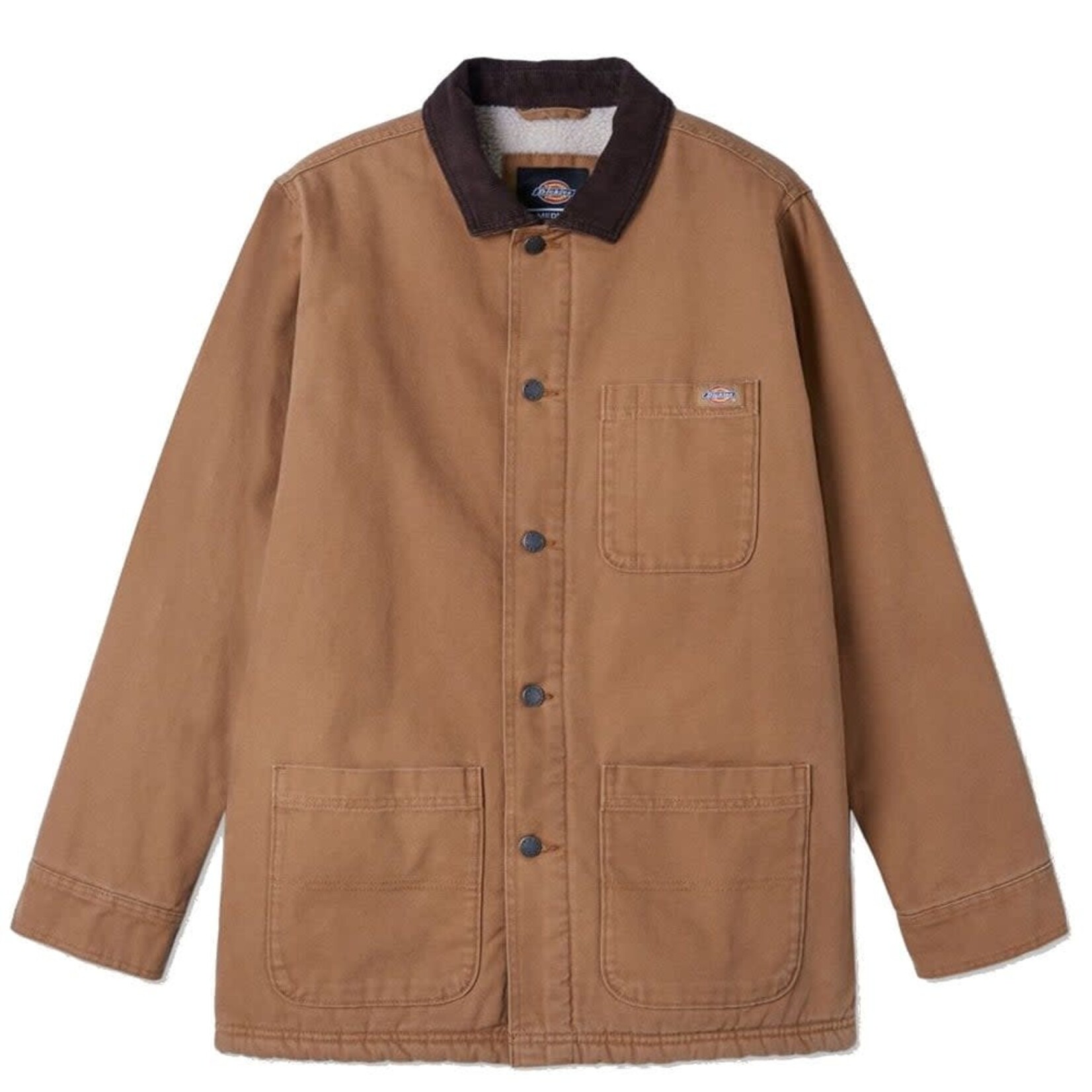 Dickies Dickies - Duck Lined Chore Coat - Stonewashed Brown Duck -