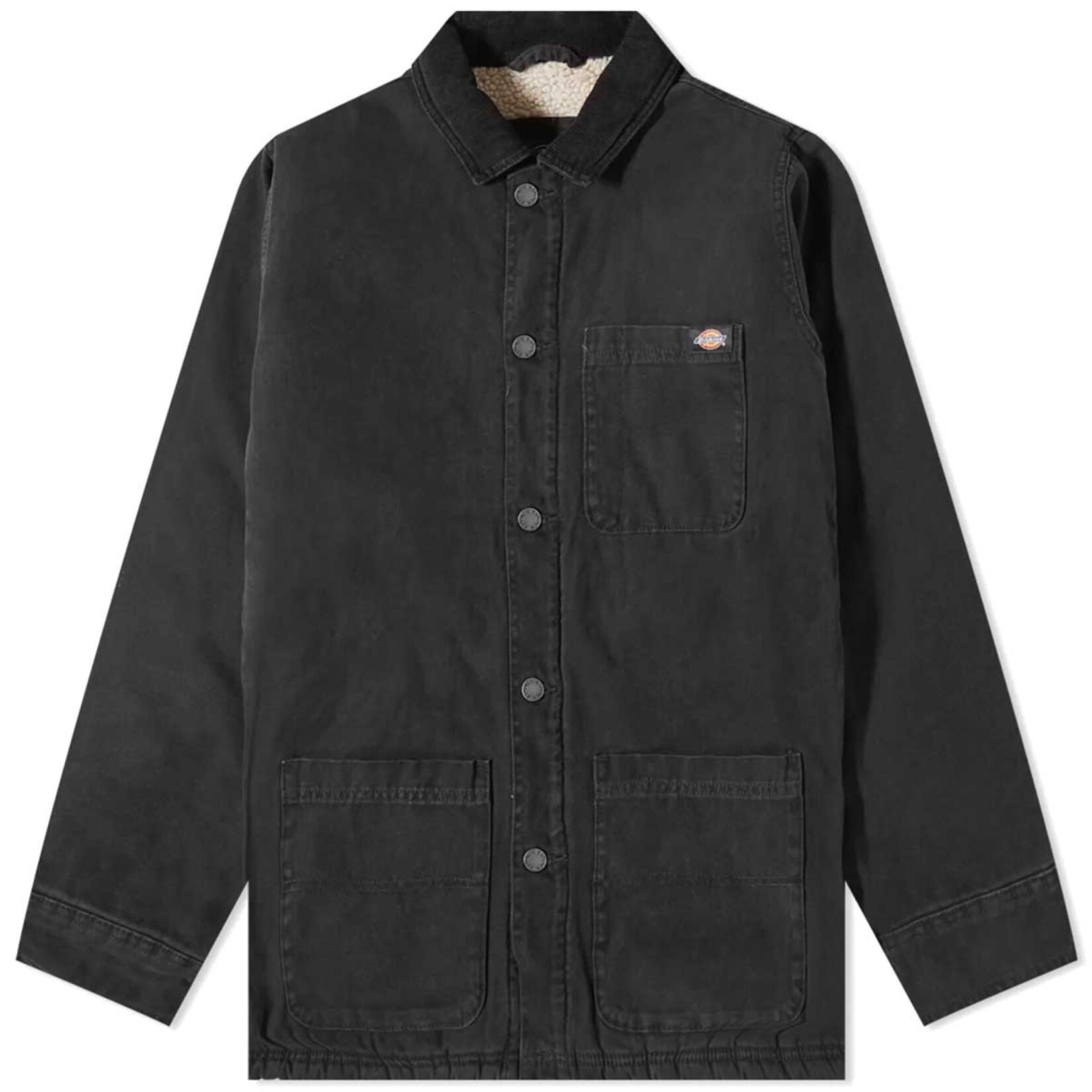 Dickies Dickies - Duck Lined Chore Coat - Stonewashed Black -