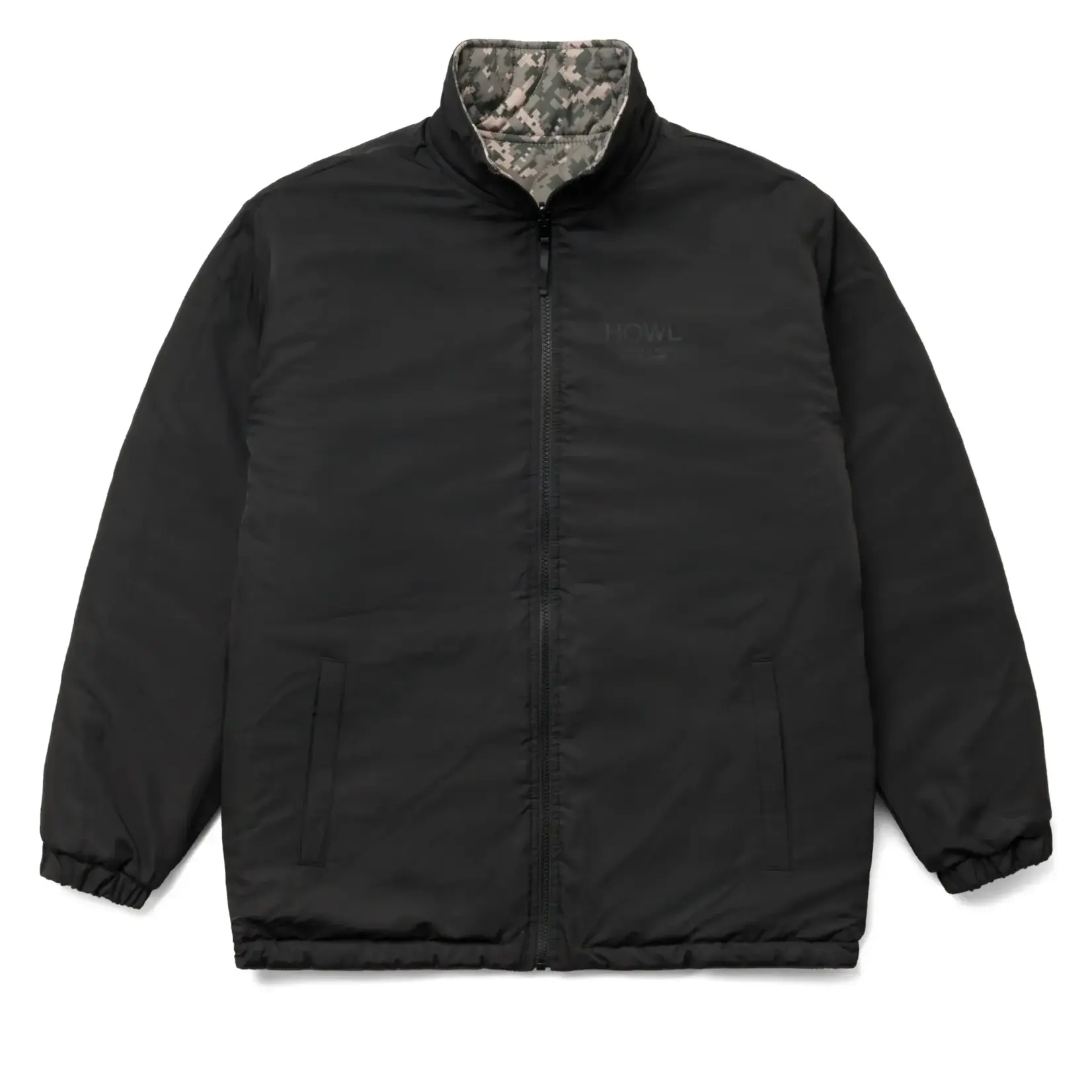 Howl Howl - Reversible Jacket - Black / Camo -
