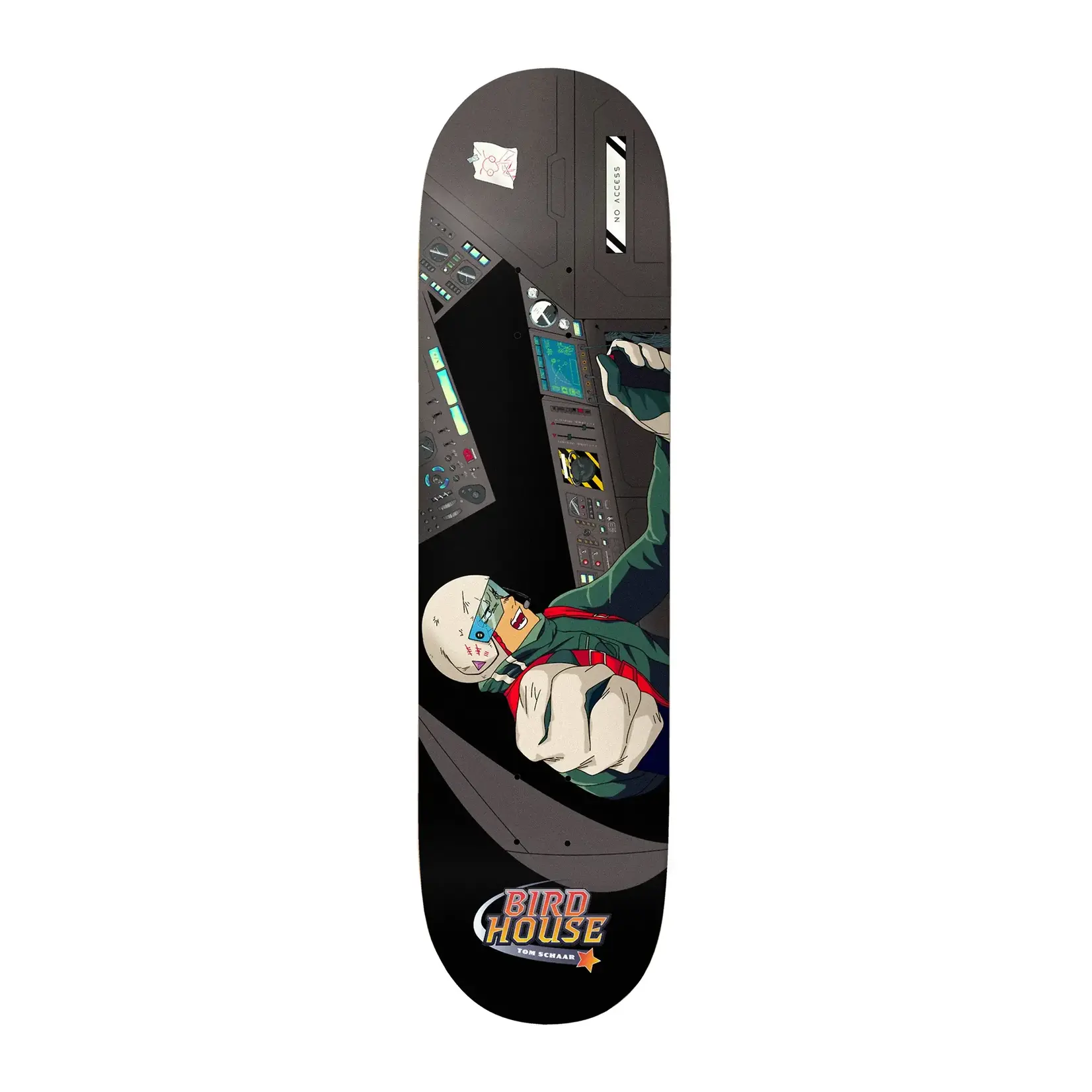 Birdhouse Birdhouse - Tom Schaar Red Shift Deck - 8.5" x 32" x 14.5"