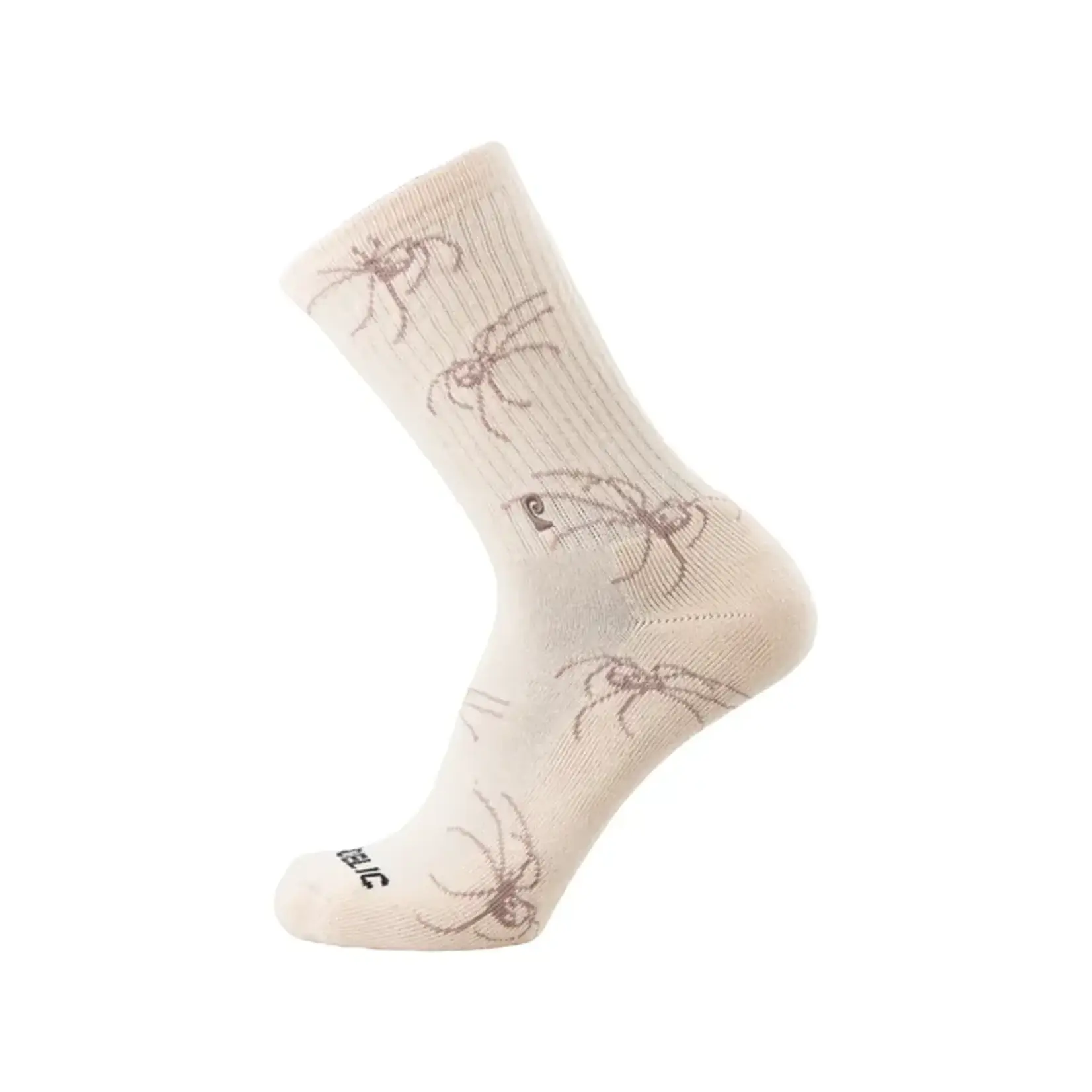 Psockadelic Psockadelic - Spider Ying Yang Socks - Off White